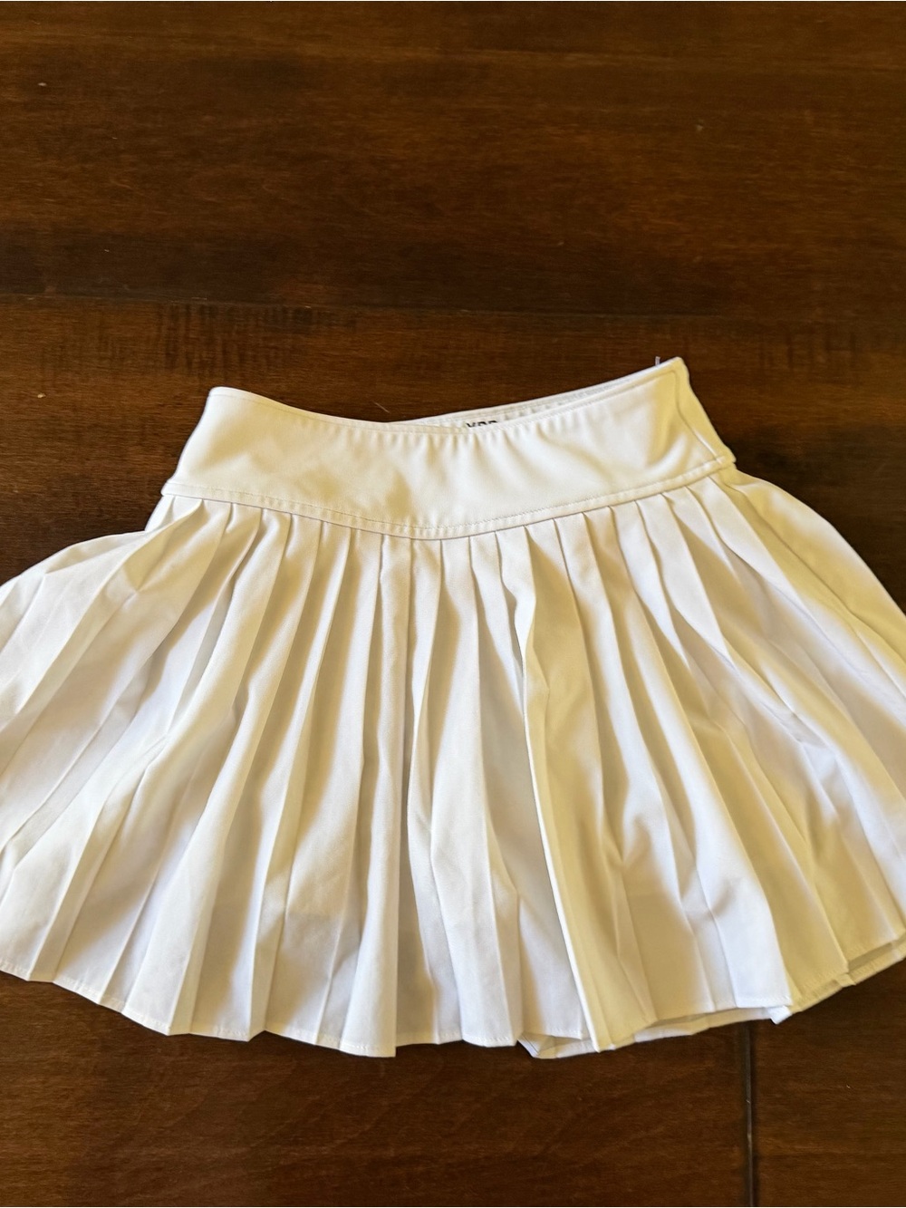 abercrombie kids White Pleated Skirt